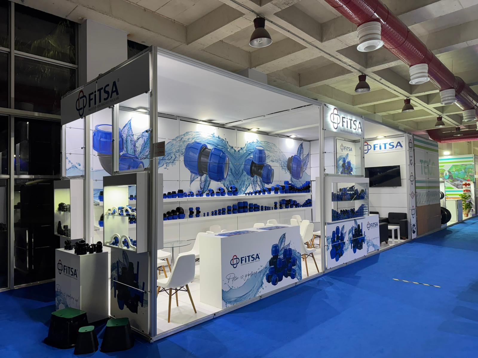 Growtech 2025 — Fitsa Maxima fuar standı uygulama fotoğrafı